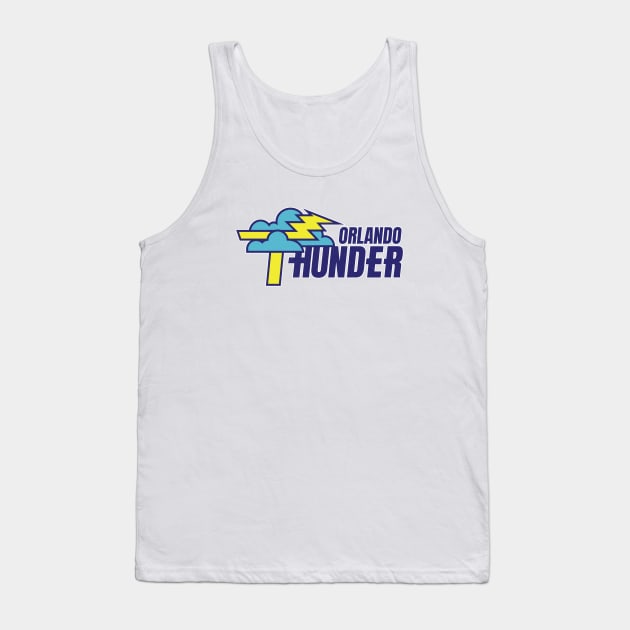 Defunct Orlando Thunder WLAF Football 1991 Tank Top by LocalZonly